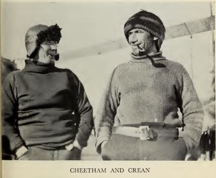 Alf Cheetham & Tom Crean on the 'Endurance' expedition